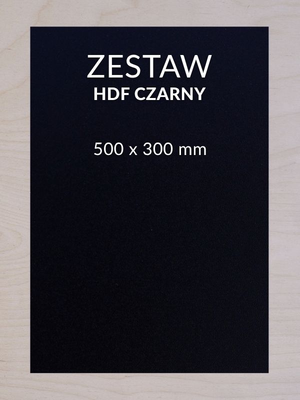 hdf czarny zestaw