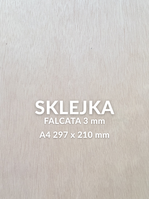sklejka falcata 3mm A4