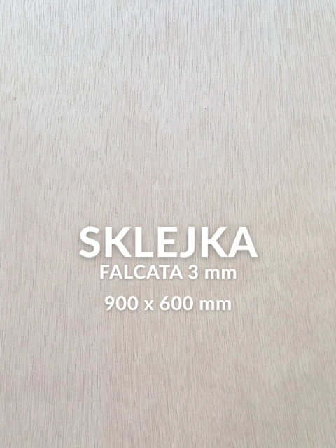 sklejka falcata 3mm 900x600mm